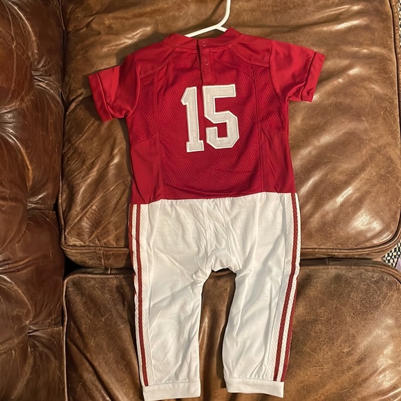 UA football pajama snap 12m - Picture 2 of 3